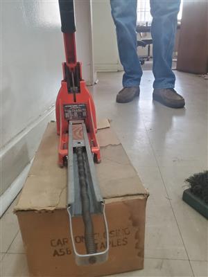 Industrial staple machine