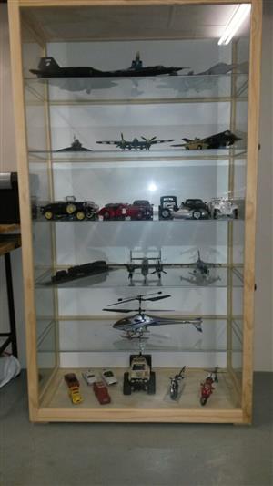 Aircraft Models Collectibles Cabinets Show Cases Display