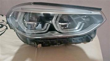 BMW Go1 X3 LED HEADLIGHTS FOR SELL IN GOOD CONDITION NICE AND CLEAN