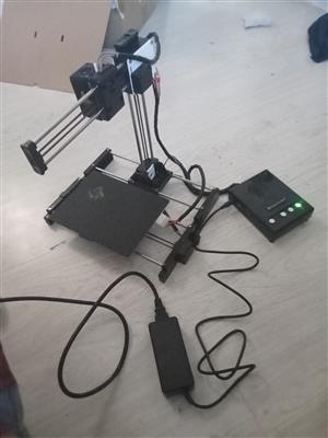 3D printer for sale. Used once. Contact for info
