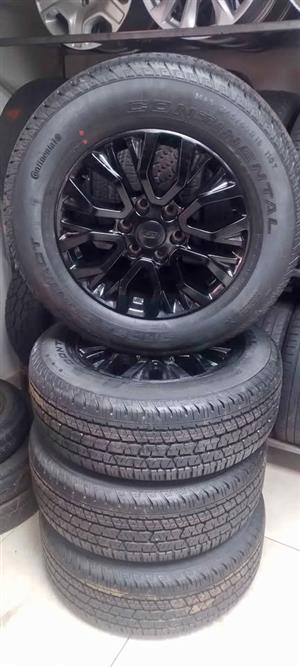 18 inch Ford Stormtrak/Thunder/Wildtrack original mags with brand new 265/60/18