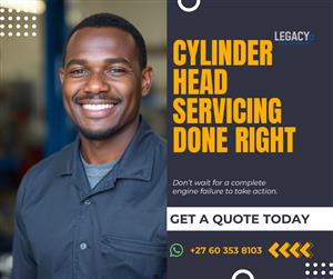  Cylinder Head Servicing Available – Keep Your Engine Running Right