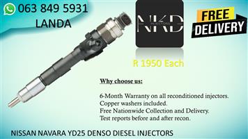NISSAN NAVARA YD25 DIESEL INJECTORS FOR SALE IN GAUTENG PRETORIA NORTH 