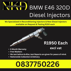 BMW E46 320D DIESEL INJECTORS FOR SALE