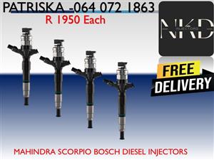 MAHINDRA SCORPIO BOSCH DIESEL INJECTORS FOR SALE