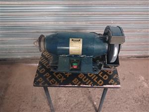 MD 3220 HD 200mm Bench Grinder - 900W 380V - Blue - Used