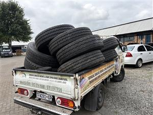 WE SUPPLY QUALITY SECOND HAND TRUCK AND TRAILER TYRES