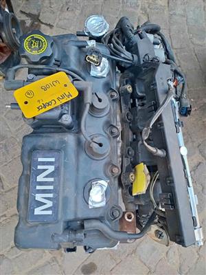 Mini Cooper 1.6 eng code W10B complete engine for sale @ circle 7 used parts