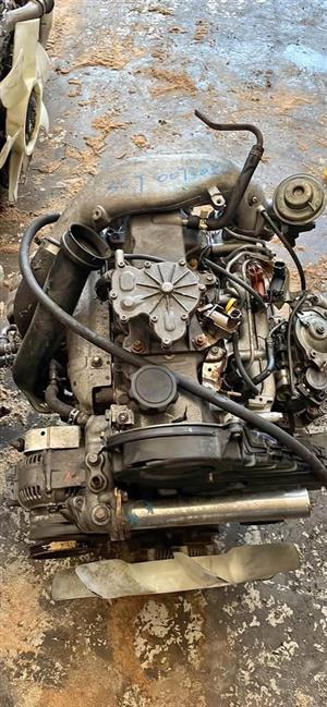Toyota 3C Turbo complete Engine.