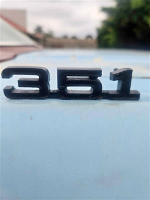 FORD 351 BADGE SET 