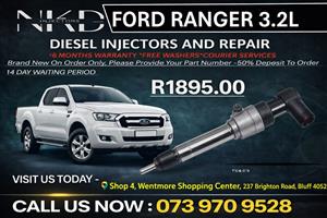 Ford Ranger 3.2L Diesel Fuel injectors 
