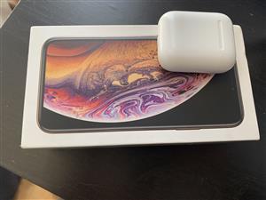 iPhone XS 64gig and original apple AirPods two in one deal