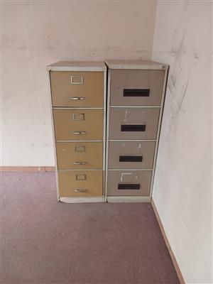 4 Drawer Metal Filing Cabinet for Sale 