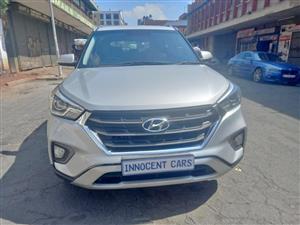 2019 HYUNDAI CRETA 1.5 PETROL, AUTOMATIC TRANSMISSION, SILVER COLOUR, MILEAGE 