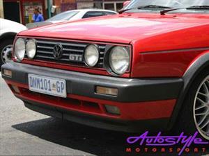 VW Golf/Jetta Mk2 Jumbo Front Bumper Kit (plastic)