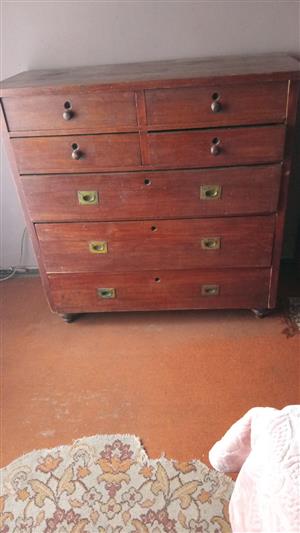 Antique Mahogany Dresser
