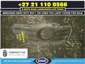 Mercedes Benz E270 cdi W211 used fog light covers for sale