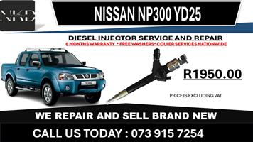 Nissan NP300 YD25 Diesel Injectors 