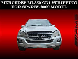 Mercedes ML 350 CDI 2009 Stripping for Spares