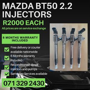 MAZDA BT50 2.2 INJECTORS FOR SALE WITH WARRANTY 