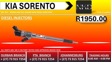 Kia Sorento Diesel Injectors 