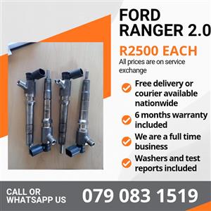 FORD RANGER 2.0 INJECTORS FOR SALE WITH WARRANTY 