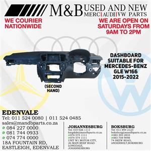 Dashboard (Second Hand) Suitable for Mercedes-Benz GLE W  Part number:A