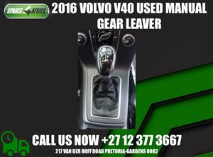 VOLVO V40 2016 GEAR LEAVER