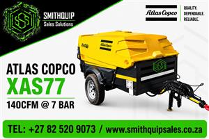Atlas Copco XAS77 Mobile Diesel Compressor