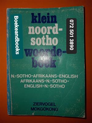 Klein Noord-Sotho Woordeboek - D Ziervogel - PC Mokgokong.