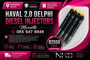 Urgently need of injectors Haval 2l