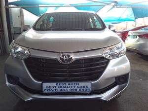 2017 Toyota Avanza 1.5 Engine Capacity with Automatic Transmission,