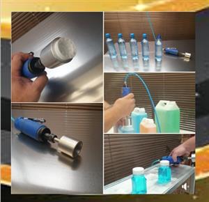 aluminium head machined to suit your cap. Interchangeable heads for various cap 