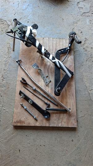 Hand controls for disabled person 