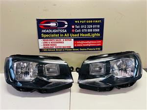 VW Transporter or kombi left and right side headlights