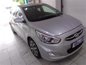 2017 Hyundai Accent 1.6 Fluid  Automatic, Petrol  Silver Color  Sparekey  70000km 
