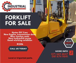 Hyster 3 ton DX forklift