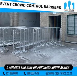 Steel Crowd Barrier - 2 x 1.2 m Barrier
