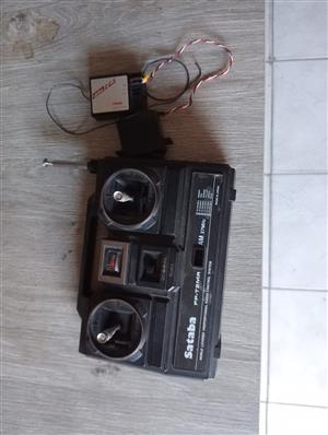 Sataba FP-T2MR proportional radio control system. 
