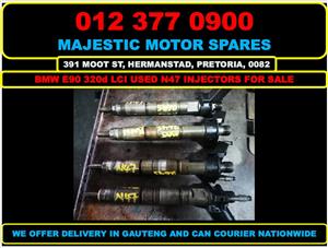 Bmw E90 320d LCI N47 used injector set for sale