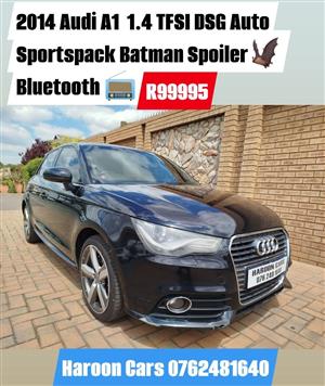 Call Haroon on 2014 Audi A1 1.4 TFSI DSG Auto 