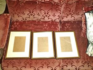 Glass photo frames
