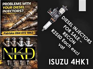 DIESEL INJECTORS EXPERT - FOR ISUZU 4HK1 FOR SALE CONTACT US TODAY 