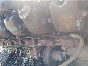 ADE 407 TURBO ENGINE WITH NO BELL HOUSING AND DIESEL PUMP 