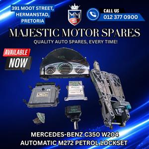 Mercedes-Benz C350 W204 M272 Lockset Automatic Used 