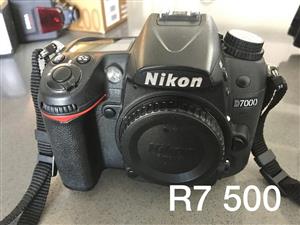 Nikon Camera D7000 and equipment 