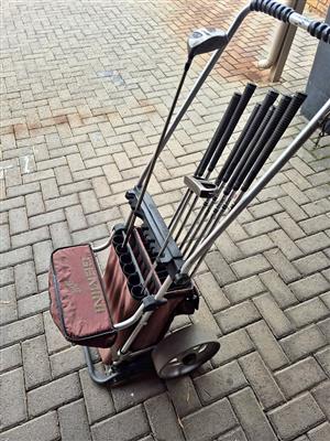 Gemini golfcar and clubs for sale