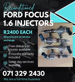 FORD FOCUS 1.6 INJECTORS FOR SALE WITH WARRANTY ON 