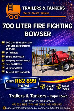 700 LITER FIRE FIGHTER BOWSER