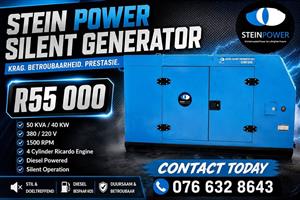 Stein Power Silent Generator
